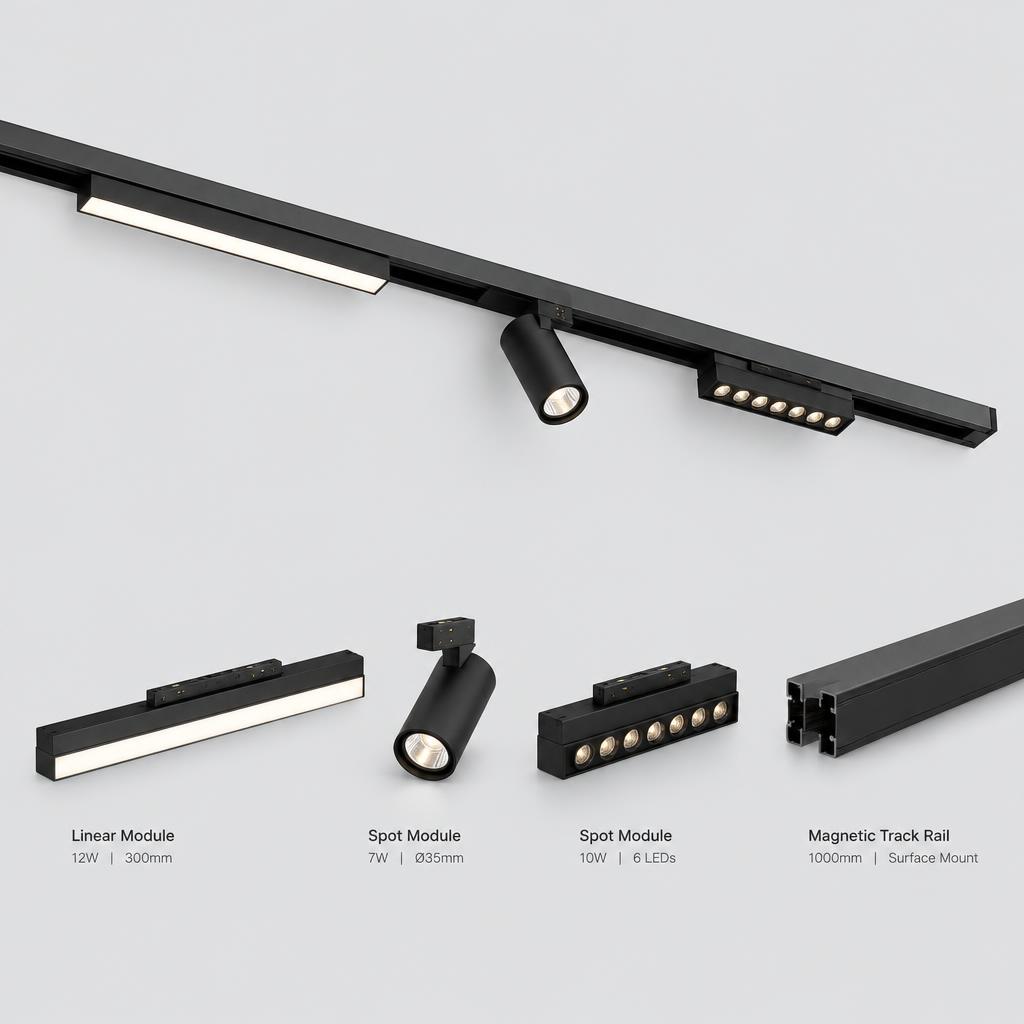 Magnetic Track — Full Metre
